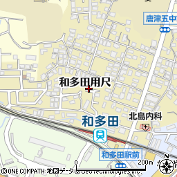佐賀県唐津市和多田用尺6-20周辺の地図