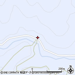 愛媛県西予市野村町白髭2-420周辺の地図