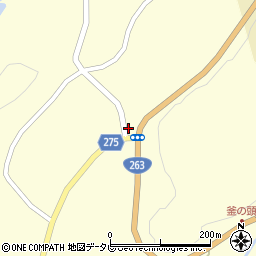 佐賀県佐賀市三瀬村杠243周辺の地図