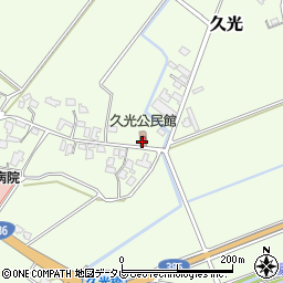 久光公民館周辺の地図