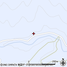 愛媛県西予市野村町白髭2-523周辺の地図