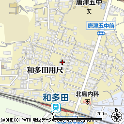 佐賀県唐津市和多田用尺周辺の地図