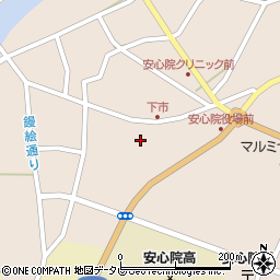 大分県宇佐市安心院町下毛2013周辺の地図