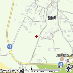 和歌山県東牟婁郡串本町潮岬2782周辺の地図