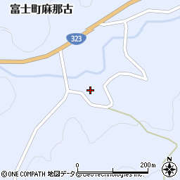 佐賀県佐賀市富士町大字麻那古858周辺の地図