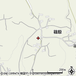 大分県杵築市大内篠原6349周辺の地図