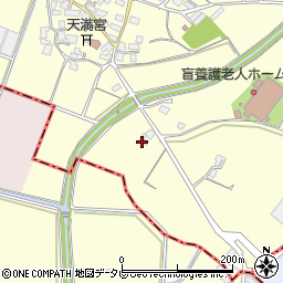 福岡県筑紫野市西小田196周辺の地図