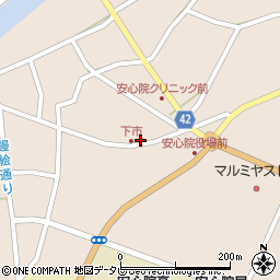 大分県宇佐市安心院町下毛2005-1周辺の地図