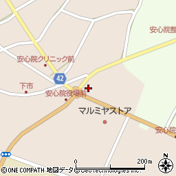 大分県宇佐市安心院町下毛2112周辺の地図