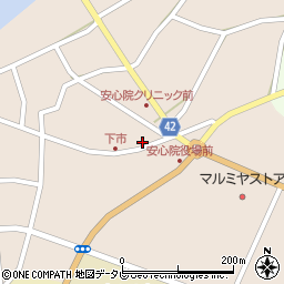 大分県宇佐市安心院町下毛2009-1周辺の地図