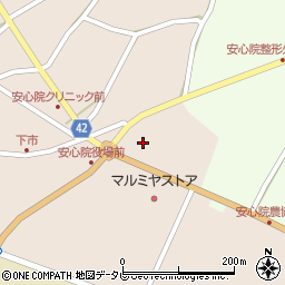 大分県宇佐市安心院町下毛2112-1周辺の地図