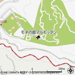 高知県安芸郡北川村野友甲1100周辺の地図