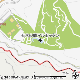 北川村モネの庭マルモッタン周辺の地図