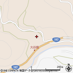 高知県高岡郡津野町杉ノ川甲周辺の地図