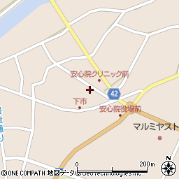 大分県宇佐市安心院町下毛2009-3周辺の地図