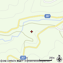 愛媛県西予市城川町野井川1956周辺の地図