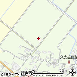 福岡県朝倉郡筑前町久光周辺の地図