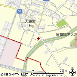 福岡県筑紫野市西小田214周辺の地図