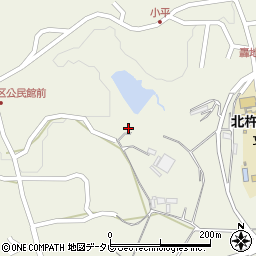 大分県杵築市溝井東溝井842周辺の地図