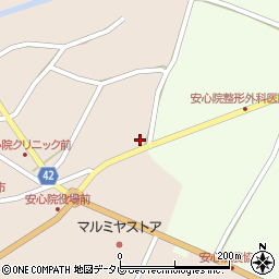 大分県宇佐市安心院町下毛2096周辺の地図