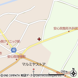 ＥＮＥＯＳ安心院ＳＳ周辺の地図