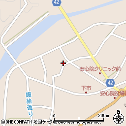 大分県宇佐市安心院町下毛1884周辺の地図