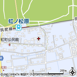 佐賀県唐津市鏡虹町周辺の地図