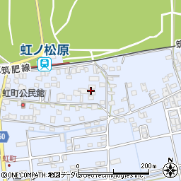 佐賀県唐津市鏡（虹町）周辺の地図