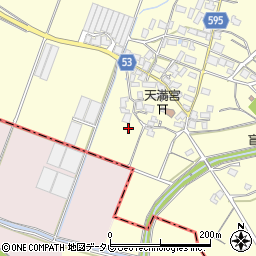 福岡県筑紫野市西小田258-5周辺の地図