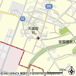 福岡県筑紫野市西小田279周辺の地図