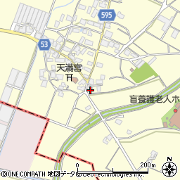 福岡県筑紫野市西小田280周辺の地図