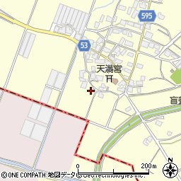 福岡県筑紫野市西小田258-1周辺の地図