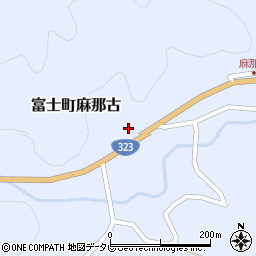 佐賀県佐賀市富士町大字麻那古1088周辺の地図