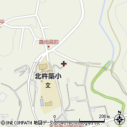 大分県杵築市溝井東溝井471-2周辺の地図