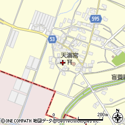 福岡県筑紫野市西小田271周辺の地図