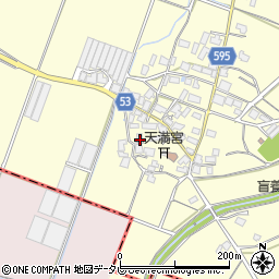 福岡県筑紫野市西小田269周辺の地図