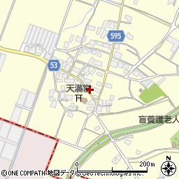 福岡県筑紫野市西小田286周辺の地図