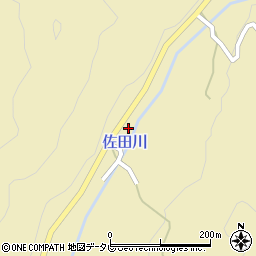 福岡県朝倉市佐田4400-1周辺の地図