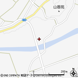 大分県杵築市山香町大字野原1353周辺の地図