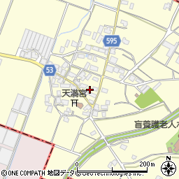 福岡県筑紫野市西小田288周辺の地図