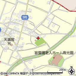 福岡県筑紫野市西小田64周辺の地図