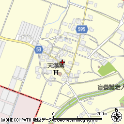 福岡県筑紫野市西小田288-3周辺の地図