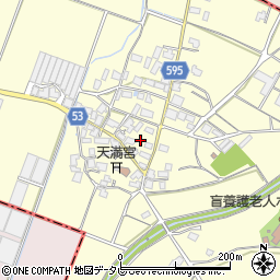 福岡県筑紫野市西小田292周辺の地図