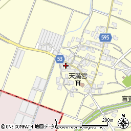 福岡県筑紫野市西小田264周辺の地図