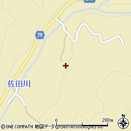 福岡県朝倉市佐田2953周辺の地図