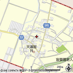 福岡県筑紫野市西小田295-1周辺の地図