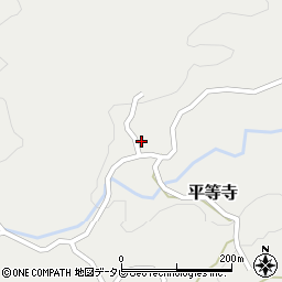 福岡県筑紫野市平等寺1012周辺の地図