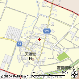 福岡県筑紫野市西小田300周辺の地図