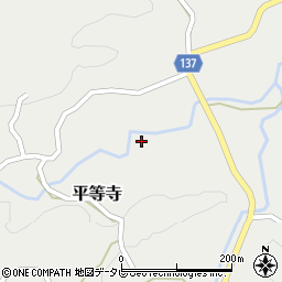福岡県筑紫野市平等寺936-1周辺の地図