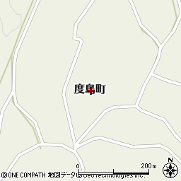 長崎県平戸市度島町周辺の地図